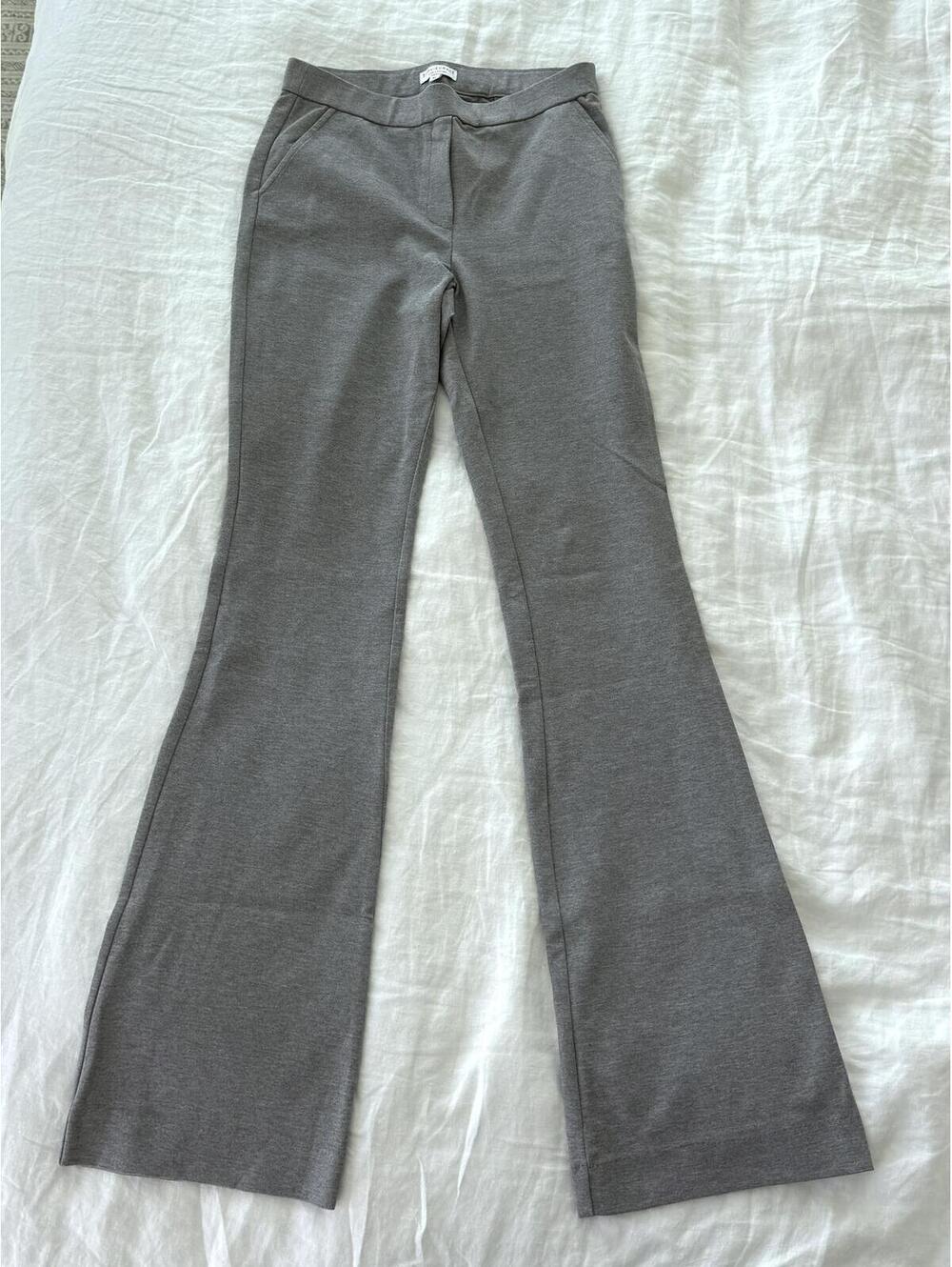Sophie Grace Grey Flare Dress Pants